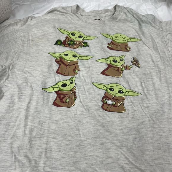 MAD Engine Other - MAD Engine Star Wars Grogu - Baby Yoda Cut‎ Off T-Shirt Large XL